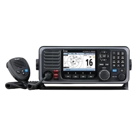 Icom Vhf Fixed Mount With Ais, Color Display, And Rear Mic Connector ICOM605/AIS/41